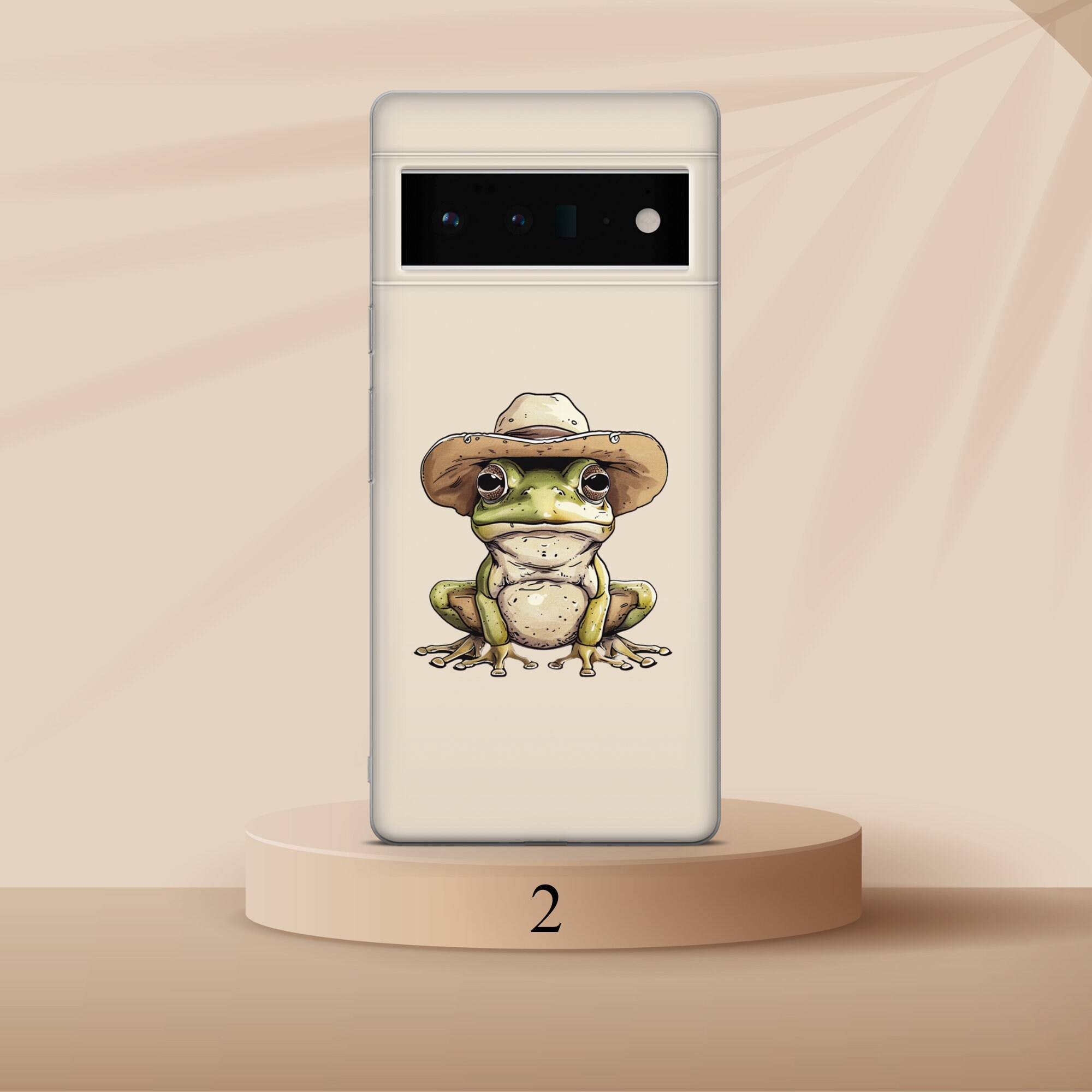 Tanzende Frösche Handyhülle Für Google Pixel 9/9 Pro – Weiche TPU-Hülle Mit Hippie-Design