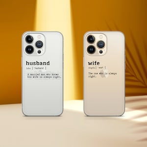 Couple Phone Case Gift for Couples Personalised Lovers Phone Case Fit for iPhone 16 Pro Max 15 14 11 13 Samsung S25 S24 S23 S21 Huawei P30