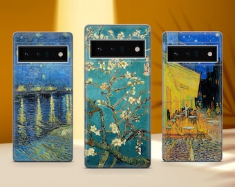 Vincent Van Gogh Phone Case Iconic Painting Art Cover Fit For Google Pixel 10 Pro XL 9A 9 Pro 8A 8 Pro 7A 7 Pro 6 6A 3A 4XL 5 OnePlus 13 12R