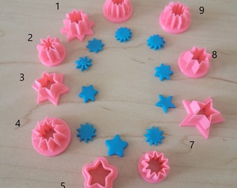 Star Polymer Clay Cutters – Jewelry Making, Food Safe PLA