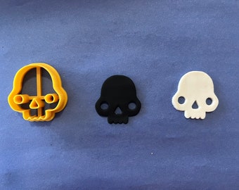 Halloween Skull Polymer Clay Cutter – Jewelry Making