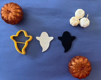 Halloween Ghost Polymer Clay Cutters - PLA Jewelry Making