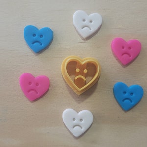 Polymer Clay Cutters - Heart Shaped Cutter - Heart themed Polymer Clay Cutters - Jewelry making