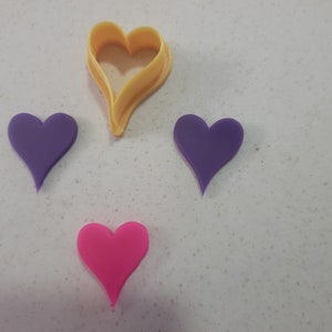 Polymer Clay Cutters - Heart Shaped Cutter - Heart themed Polymer Clay Cutters - Jewelry making