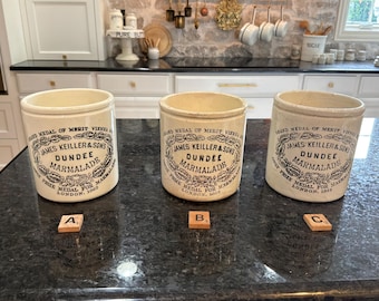 Antique 1# Chubby James Keiller & Son’s Dundee Marmalade - London, c. 1890’s