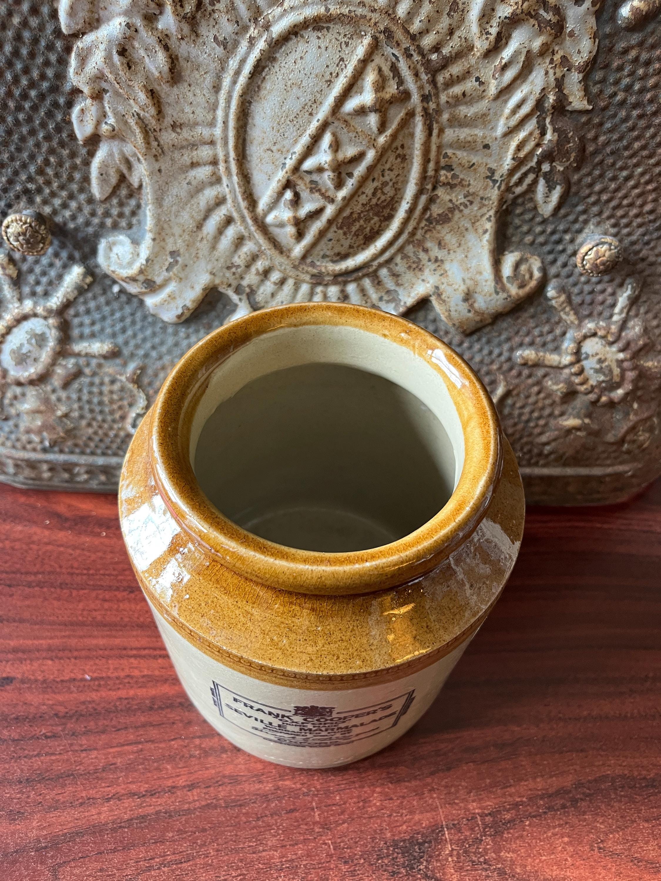 Antique Frank Cooper 7 Lb. Oxford Home-made Seville Marmalade- Two