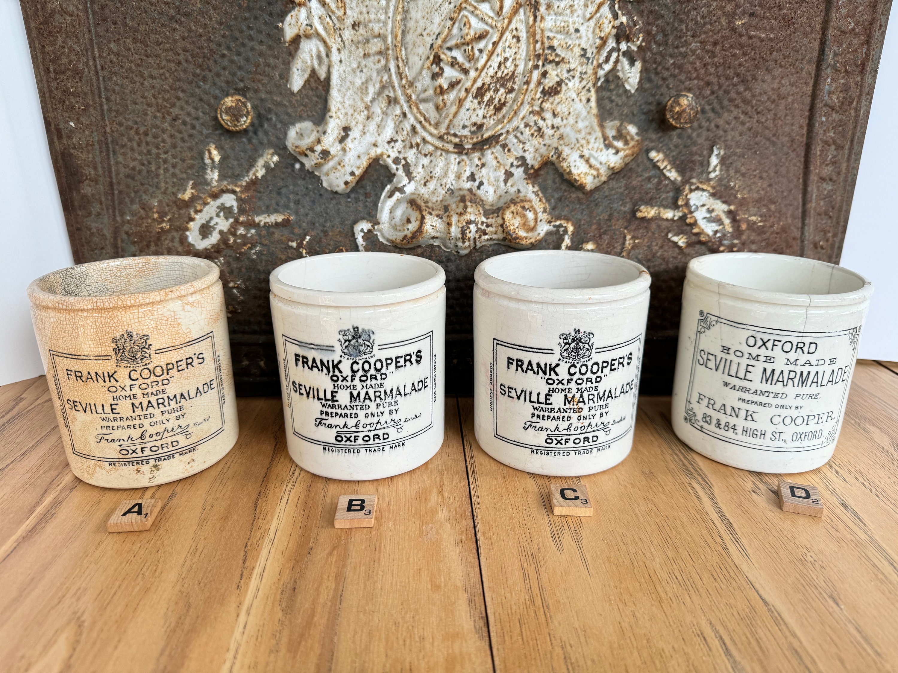 1# Chubby Frank Cooper’s Oxford Seville Marmalade c. 1910 - Antique English