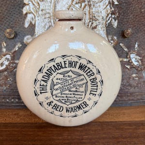 Antique Hot Water Bottle - Etsy