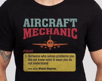 Aircraft Mechanic T - Etsy Aircraft Mechanic T - Etsy