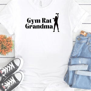 Gym Rat - Camiseta de entrenamiento para sentadillas