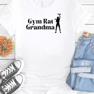 Gym Rat - Camiseta de entrenamiento para sentadillas