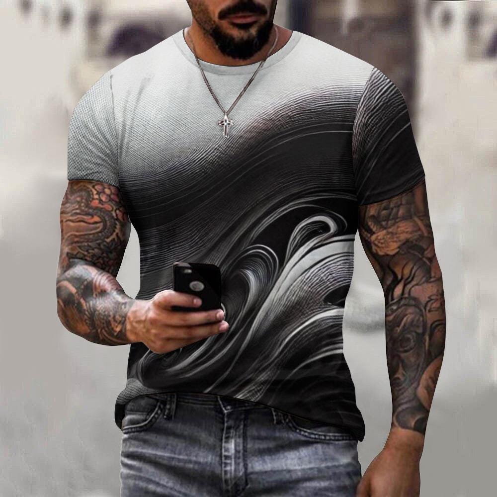 Gradient T Shirt Men - Etsy