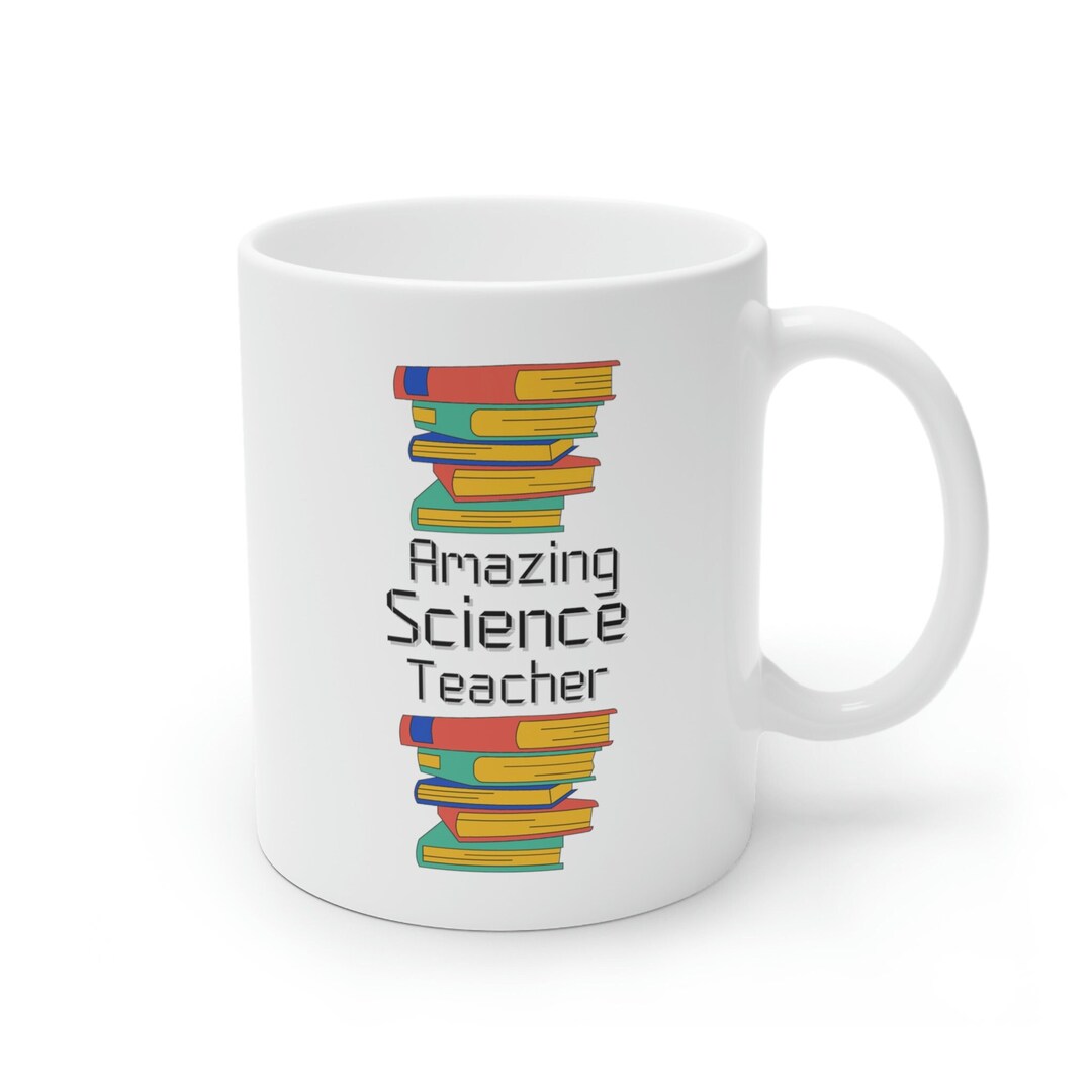 Science Teacher Coffee Mug, Amazing Science Teacher Gift, Computer