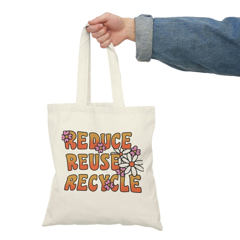 Reduce, Reuse, Recycle Tote Bag, for Eco-conscious Individuals Who Want ...