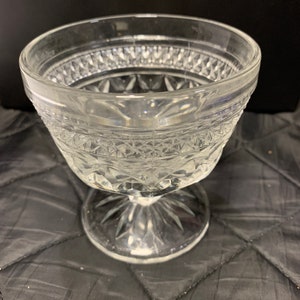 Vintage anchor hocking dessert cup sherbet dish