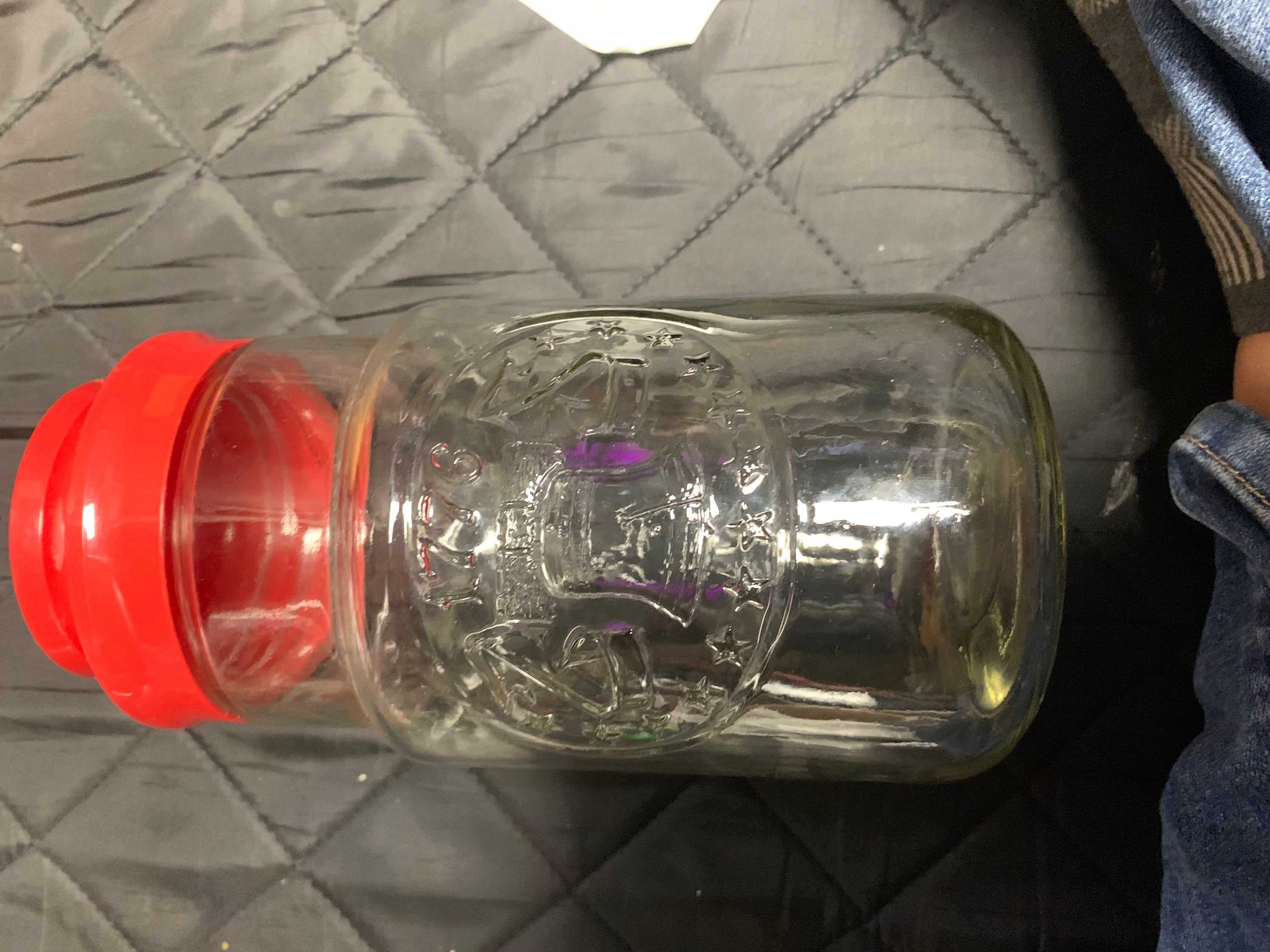 ヴィンテージ アンカーホッキング ガラス クォートジャー - Etsy 日本