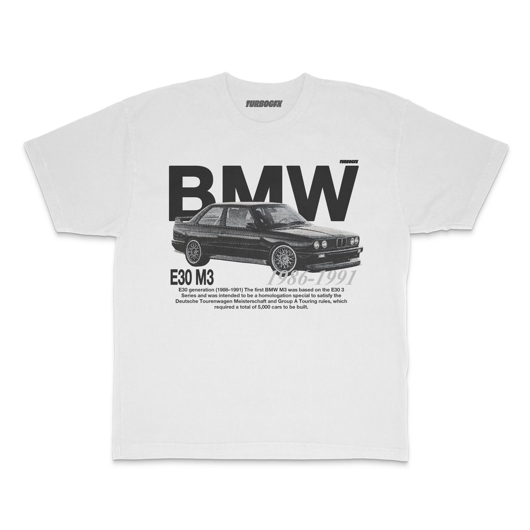Bmw t shirt e30 cheap