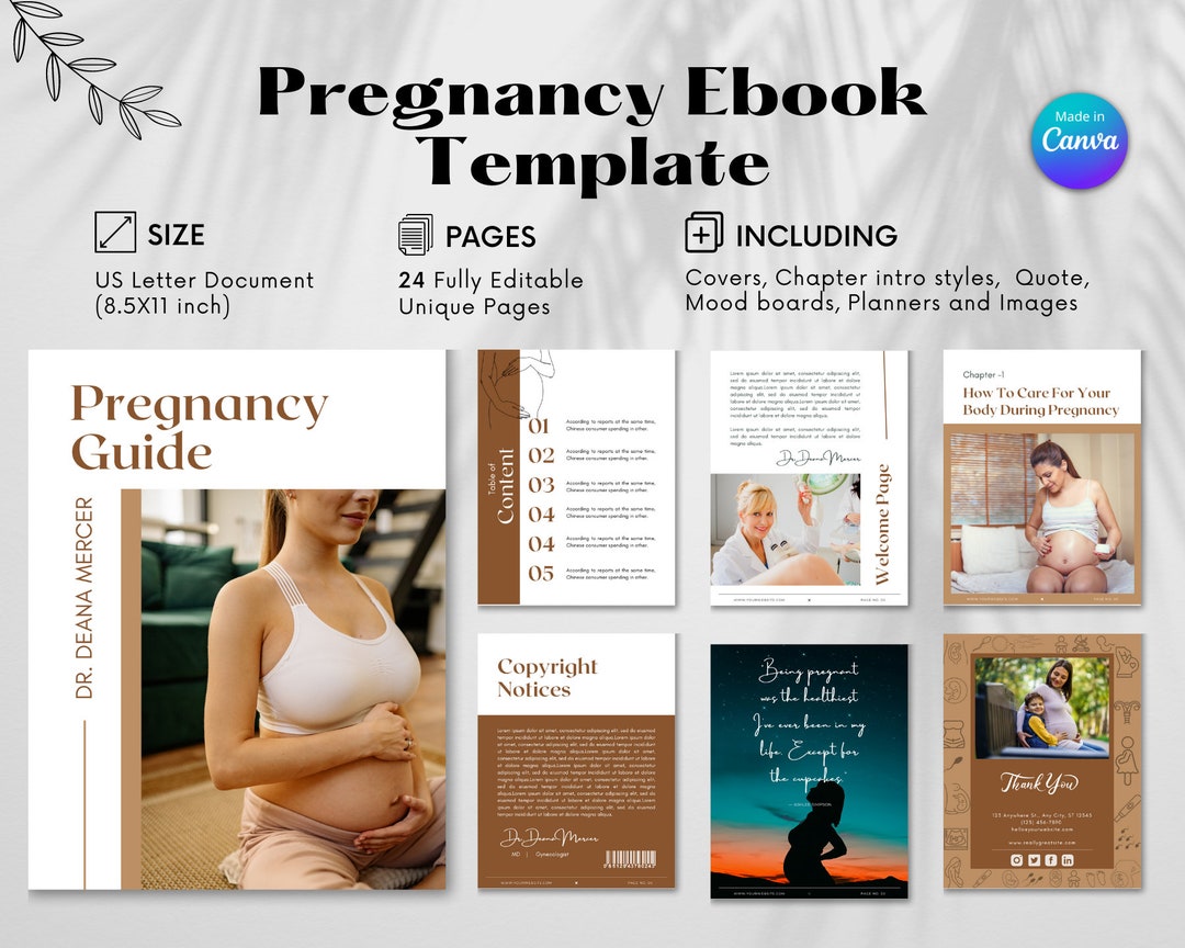Pregnancy Ebook Template Pregnancy Book Canva Template Etsy pregnancy-ebook-template-pregnancy-book-canva-template-etsy