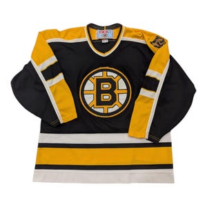 Vintage Boston Bruins NHL CCM-jersey groot