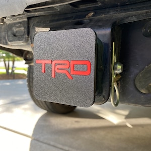 TRD Hitch Cover for Toyota Tacoma - 4Runner - Tundra - Sequoia (Universal Fit To Any Year)