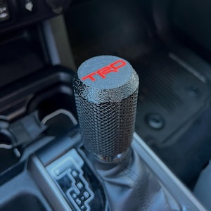 Gałka zmiany biegów TRD z radełkowaniem do Toyoty Tacoma (2005-2023), 4Runner Tundra Sequoia FJ, akcesoria, modyfikacja 3. generacji, ulepszenie wnętrza