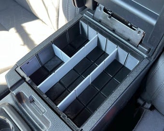Tacoma Center Console Tray Organizer for 3rd Gen Toyota Tacoma - Compatible with Toyota Tacoma 2016-2023 - The Taco Box