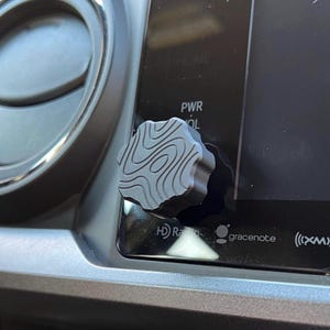 Toyota Tacoma Topography Radio Knob Set (2016-2019) 3rd Gen Billet Aluminum