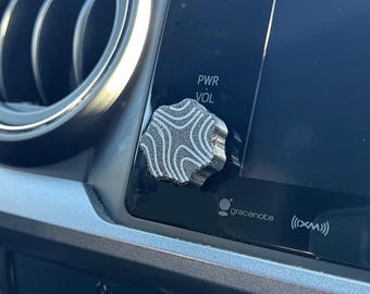 Toyota Tacoma Volume Knob Topography Covers (2016-2019)