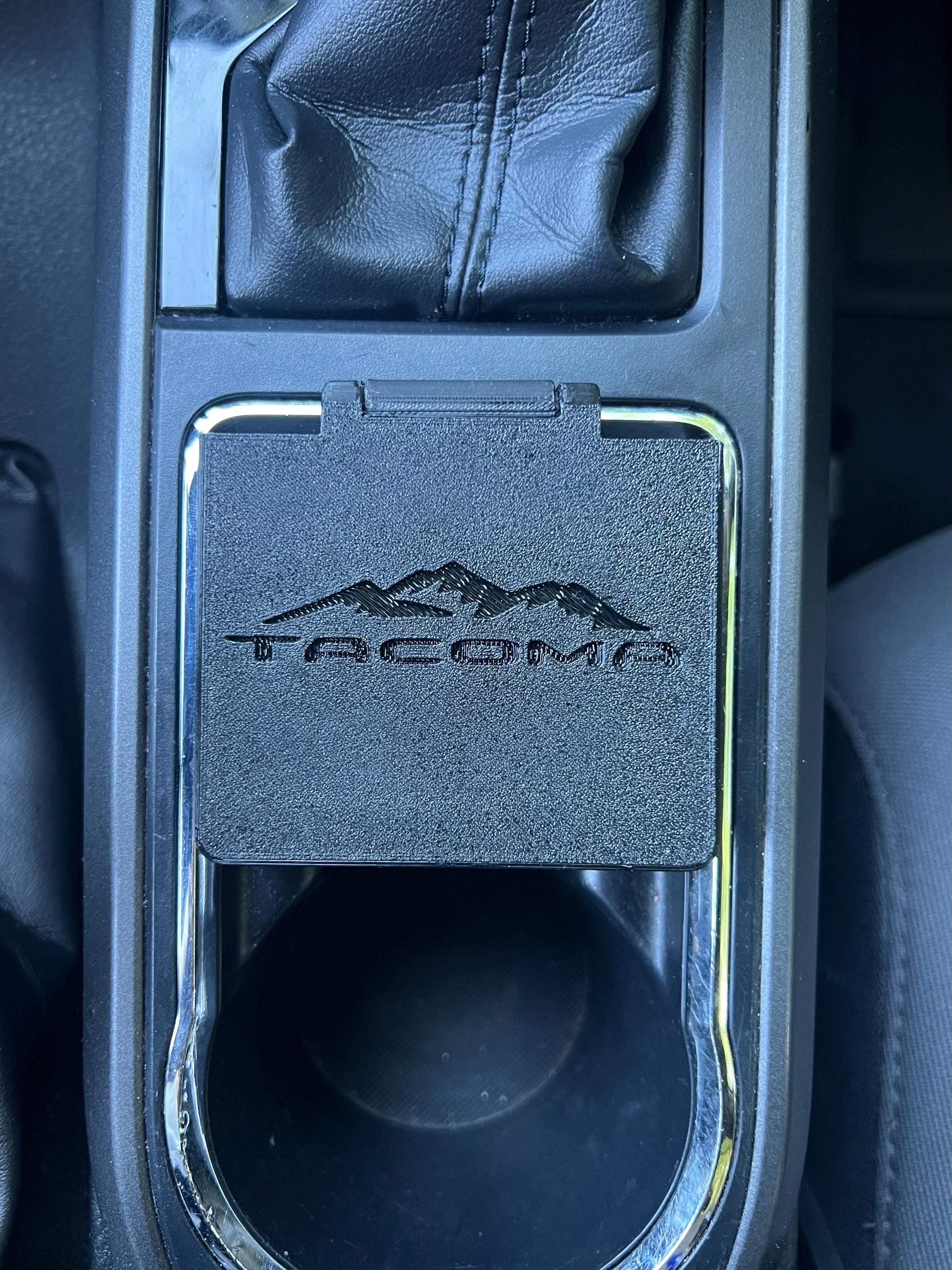 Tacoma Mountain Coin Bin Box - For Toyota Tacoma (2016 - 2023) Interior Accessory Cubby Bin Mod