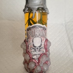 Poison Rosemary Potion Bottle  Poison Plant Potion Bottle  Spell Bottle
