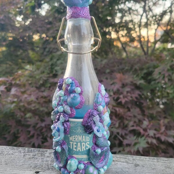 Mermaid Tears Potion Bottle - Etsy