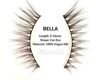Magnetic Lashes | BELLA | 5-16mm Length Cateye Style | 100% High Quality Lash Vegan Silk