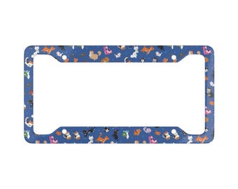 Disney Cats License Plate Frame