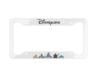 Disneyland License Plate Frame (Personalized)