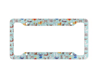 Disney Dogs License Plate Frame