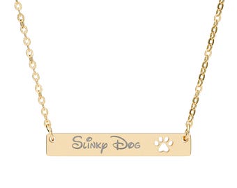 Disney Slinky Dog Necklace