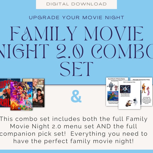 Family Movie Night 2.0- Combo Set