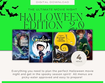 Halloween Edition 2.0- 4 Menus