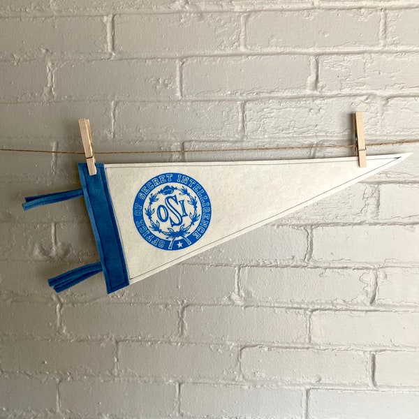 The O.S.I - The Venture Brothers Fan Made Felt Pennant