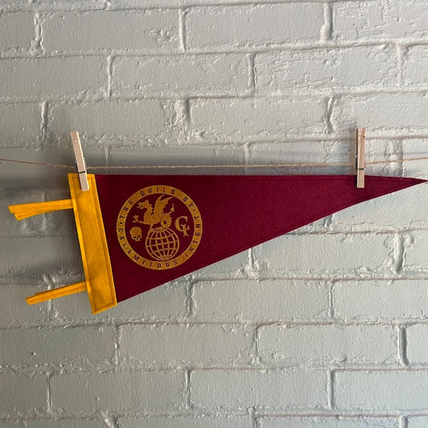 The Guild Of Calamitous Intent - The Venture Bros Felt Pennant Flag