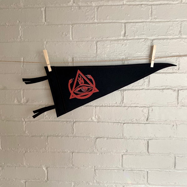 The Order of the Triad - Venture Brothers Felt Pennant