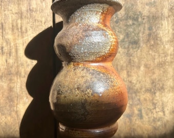 Handmade ceramic vase - wood fired