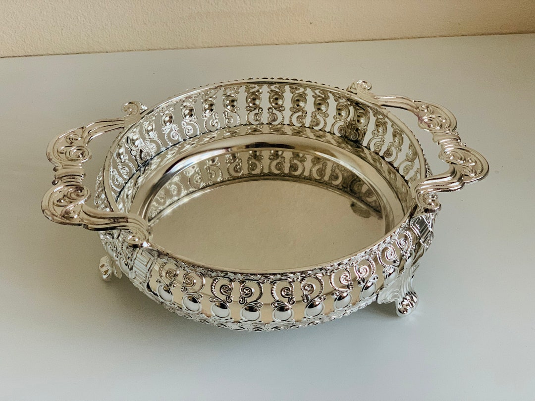 German Silver Trays LLO COLLECTIONS Etsy