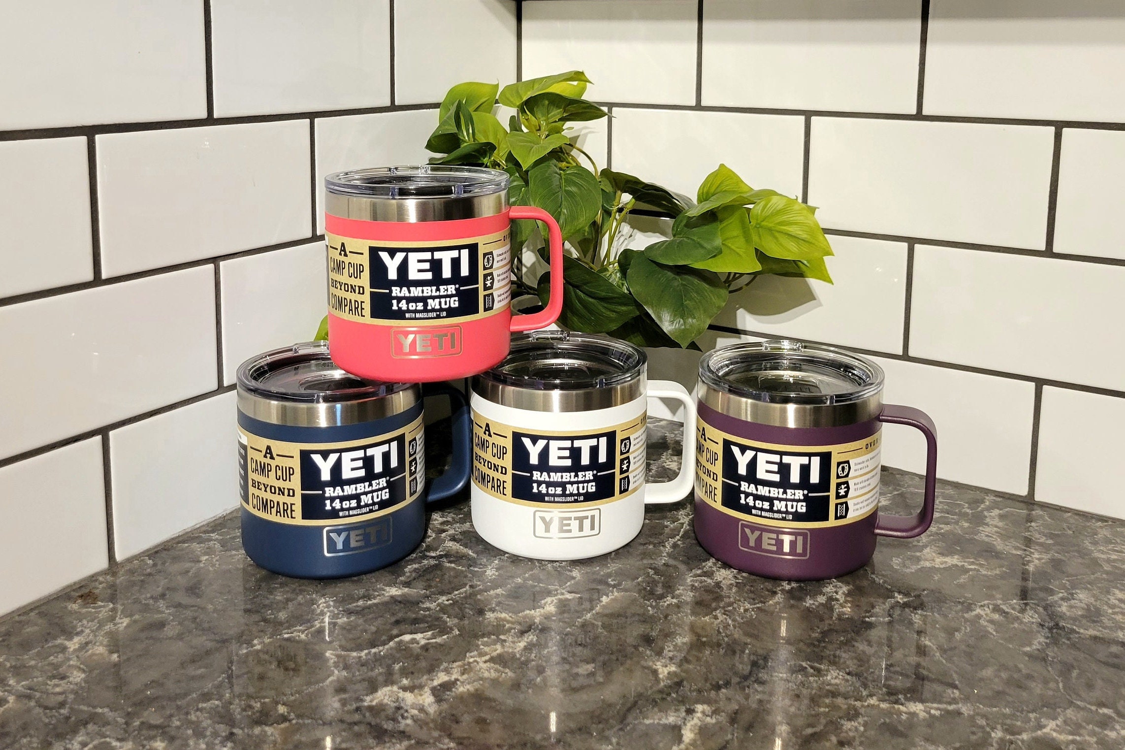 YETI Rambler 14 oz Mug - Charcoal - Kitchen & Company