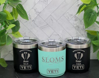 Custom Engraved Yeti Lowball – Personalized Whiskey Tumbler Gift