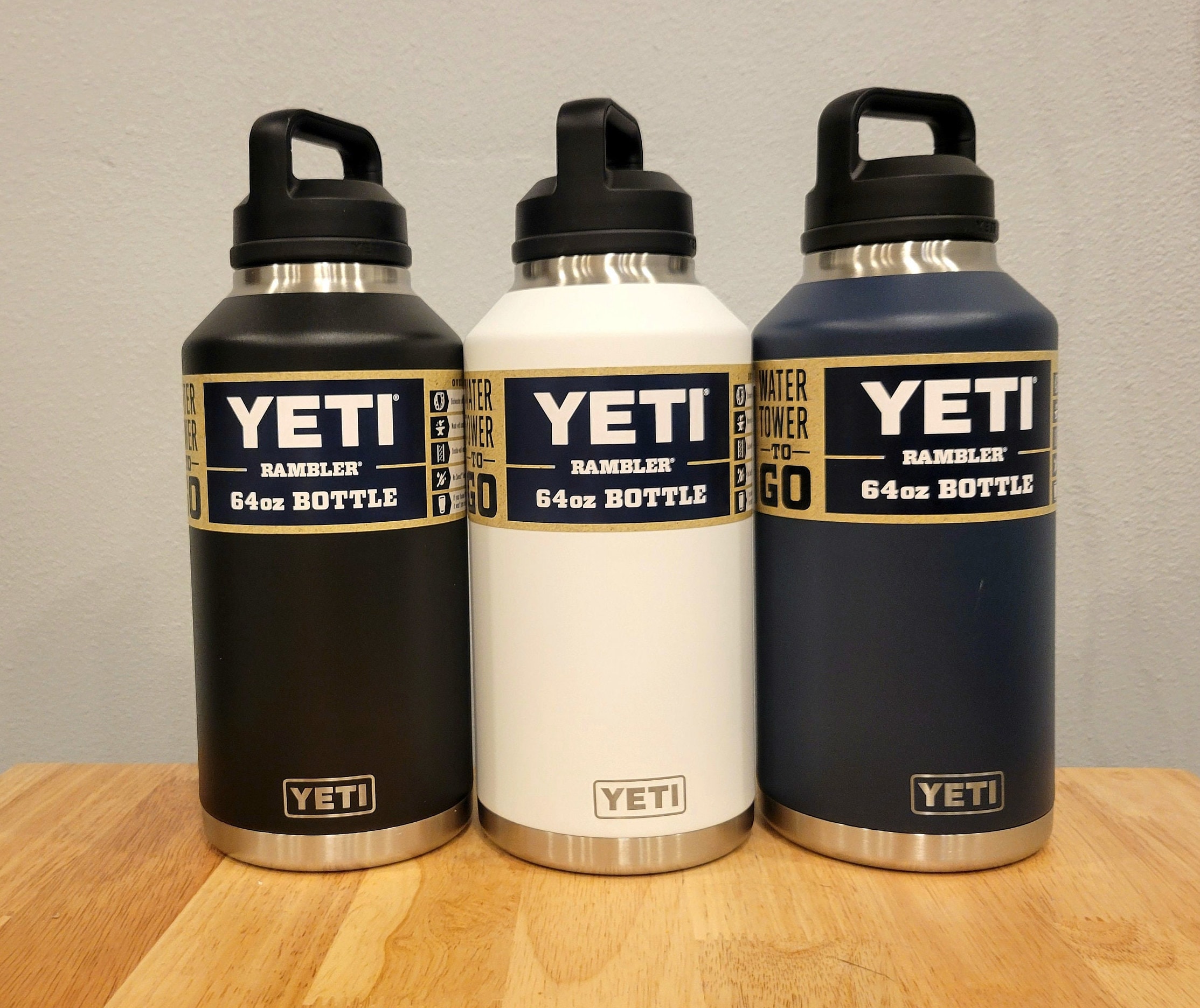 64Oz Custom Engraved Yeti Bottle With Chug Lid, Personalized Sports Bottle,  Yetis, Yeti, Engraved, Insulated, 64 Oz - Yahoo Shopping
