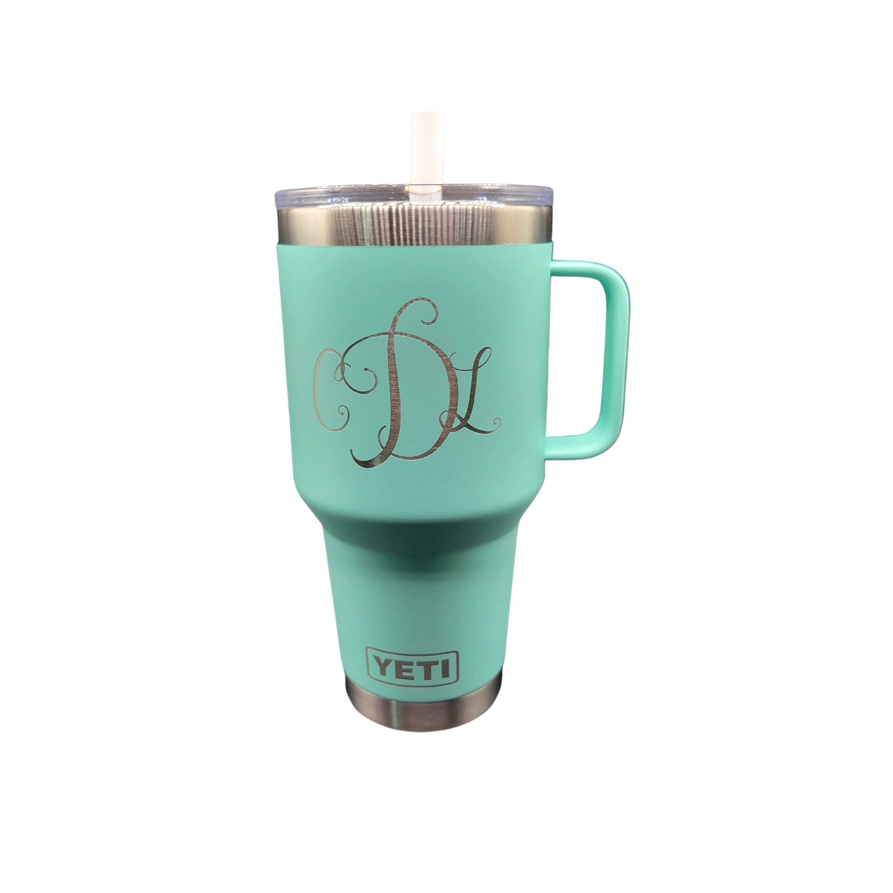 YETI Personalize 35oz Mug With Handle and Straw Lid Custom 35 Oz