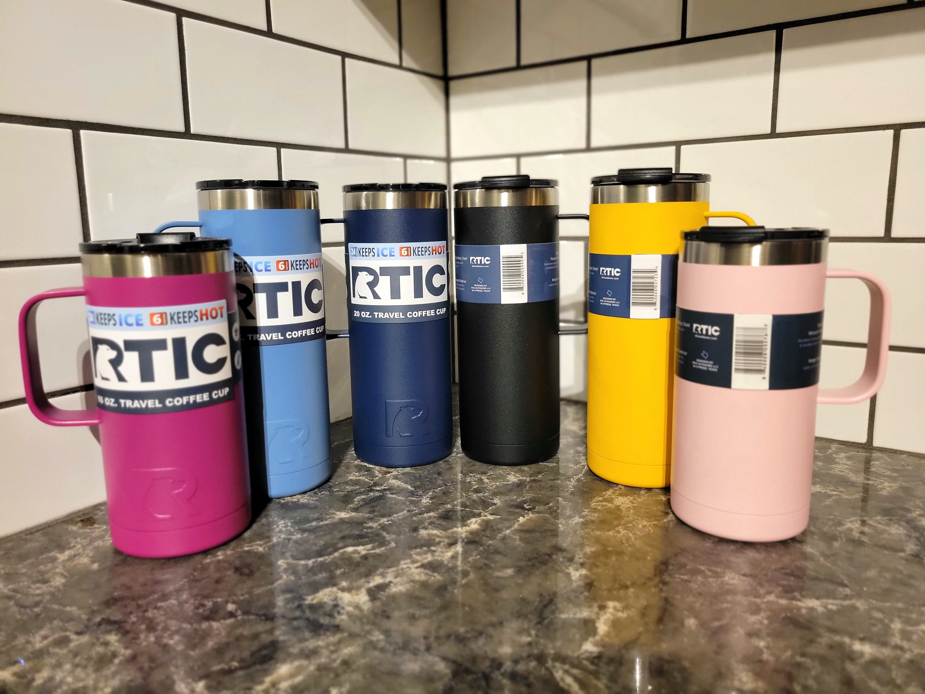 RTIC 20oz Travel Coffee Cups