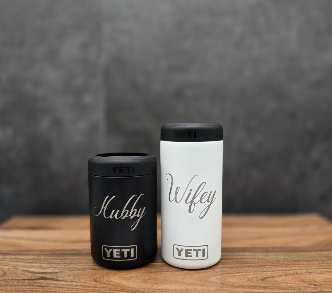 Personalized Engraved YETI Can Colster – Groomsman Gift, Metal Can Holder