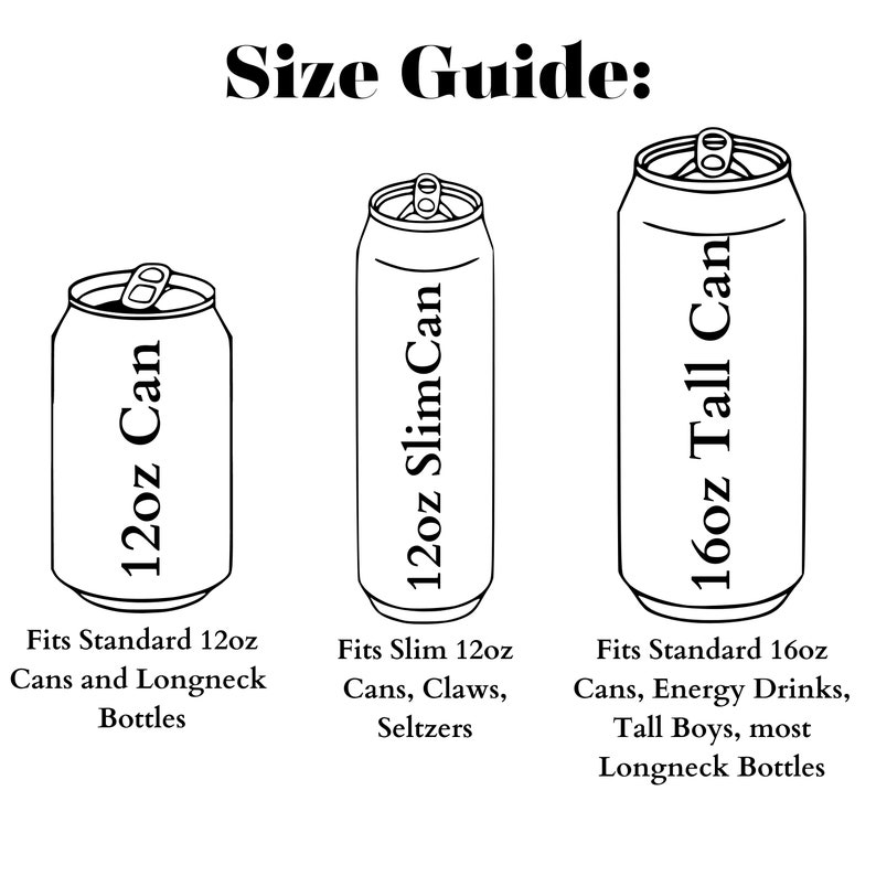 Personalize Engraved YETI Can Colster Metal Can Holder Groomsman Gift, Best Man, Wedding Party 12oz, 12oz slim, 16oz Yeti Can Cooler image 6